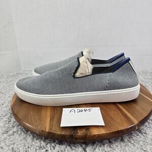 Rothy\'s The Original City Slip On Sneaker Anchor Grey Knit Casual Shoe s-l400.jpg main image 4